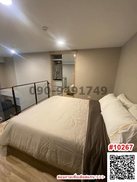 ขาย คอนโด บลอสซั่ม คอนโด แอท สาทร-เจริญราษฎร์ ห้อง Duplex ตกแต่งสวยพร้อมเข้าอยู่